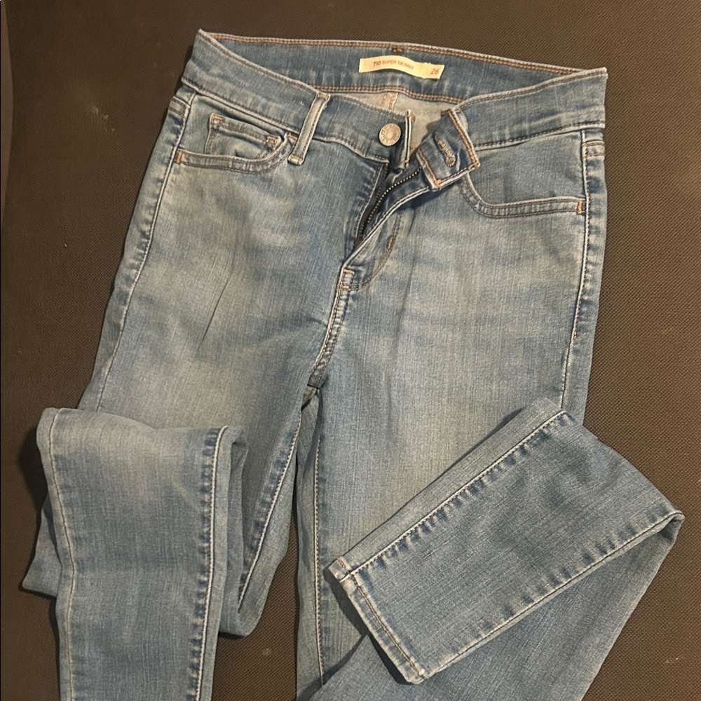 Levi's Light Blue Skinny Jeans